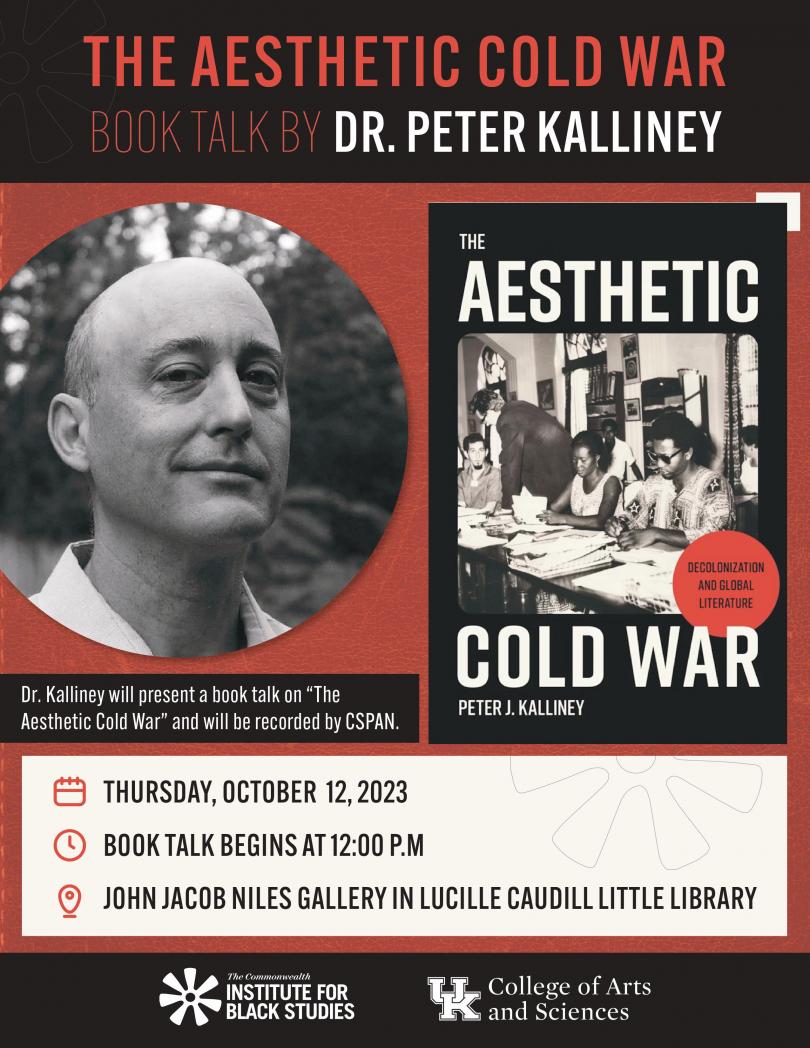 Dr. Peter Kalliney Book Talk