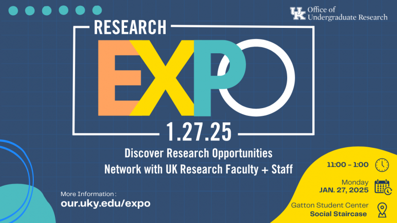 research expo Jan '25 flyer